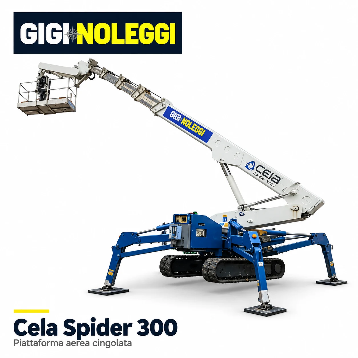 Ragni cingolati disponibili a noleggio
