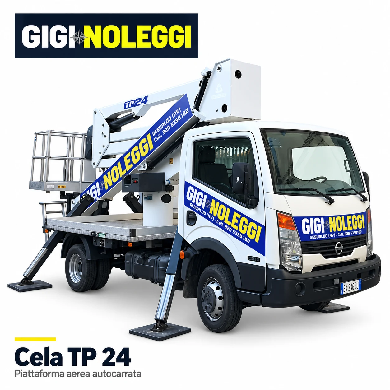 Piattaforme aeree disponibili a noleggio