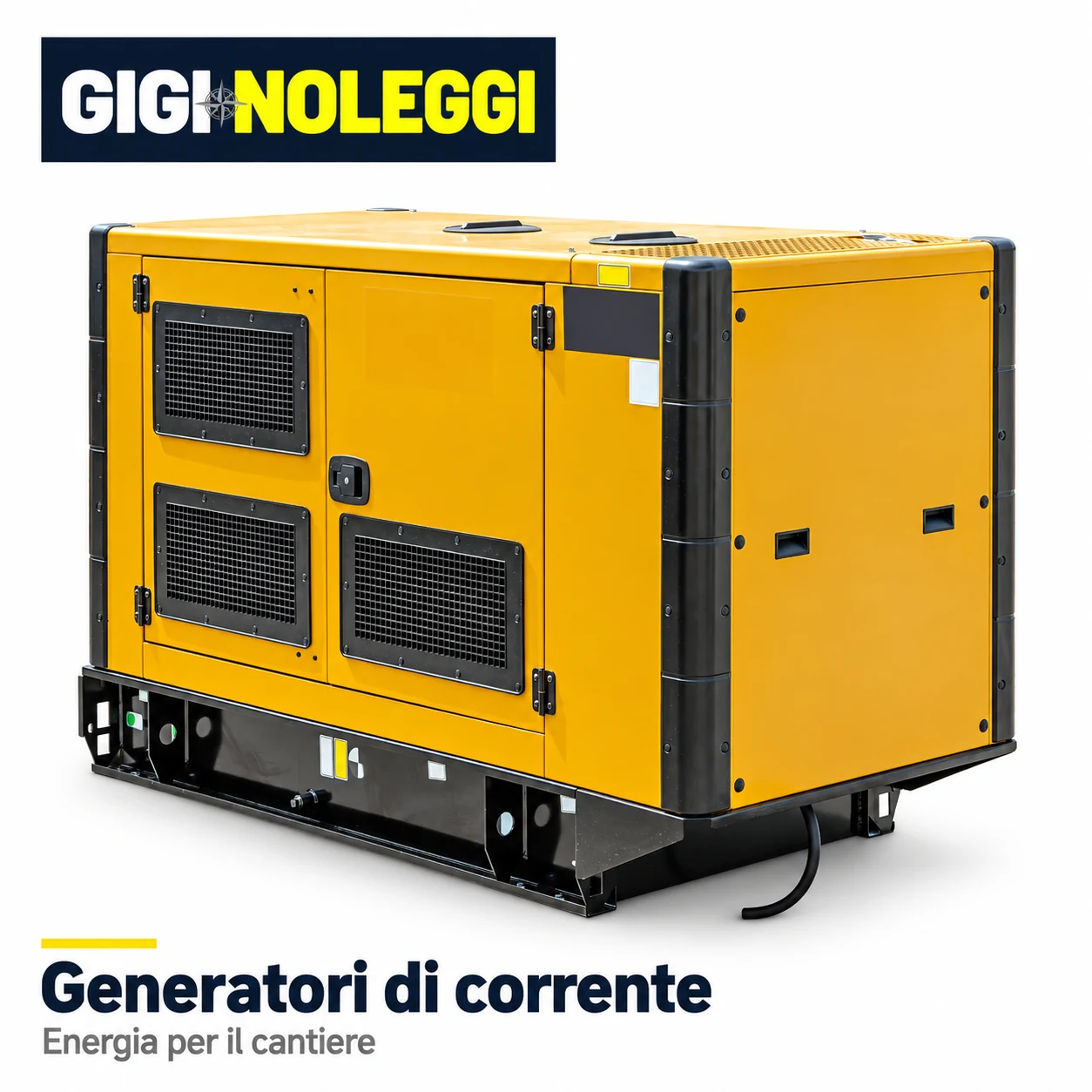 Generatori di corrente disponibili a noleggio
