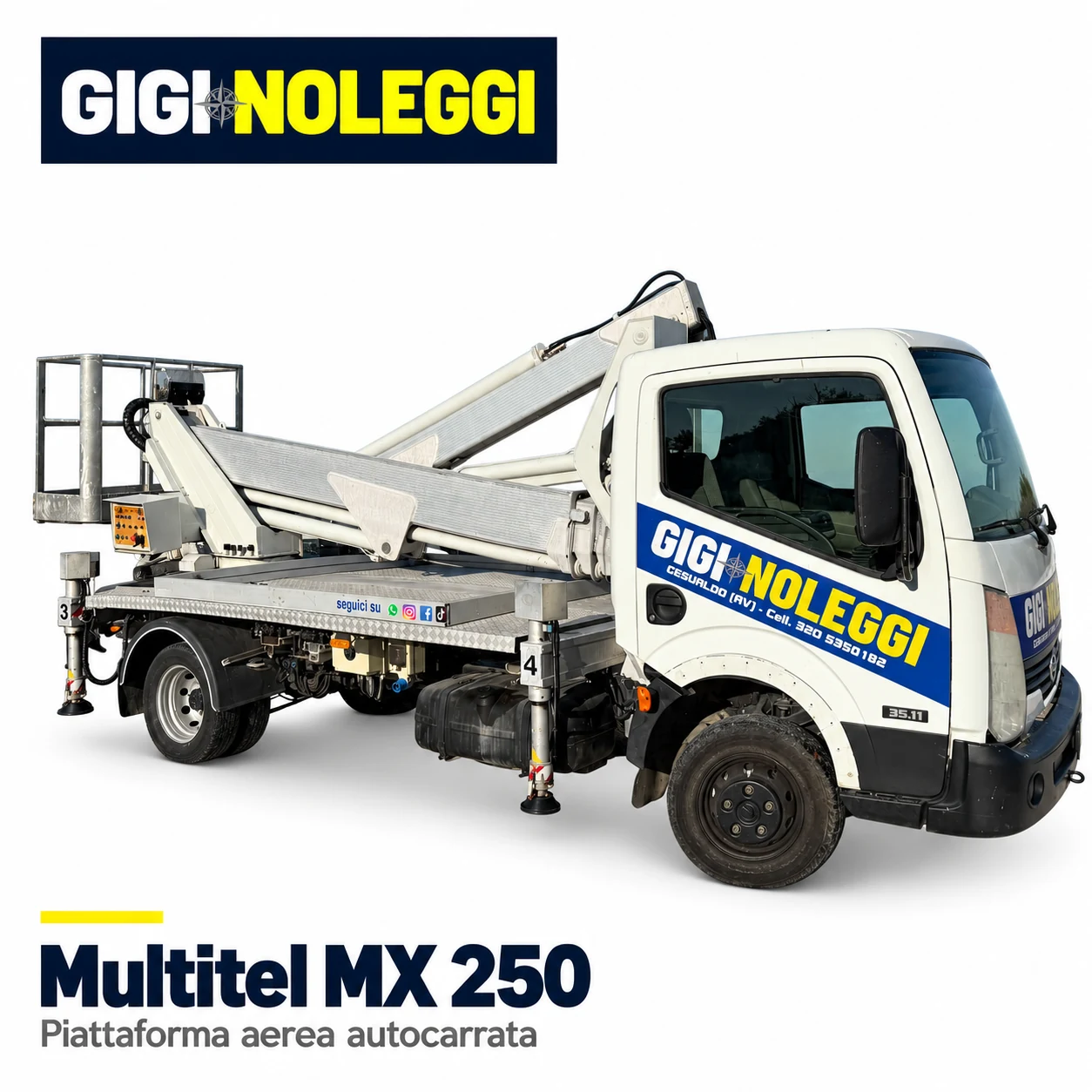 Multitel MX 250 a noleggio