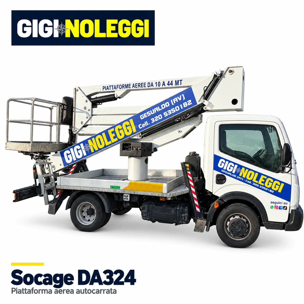 Socage DA324 a noleggio