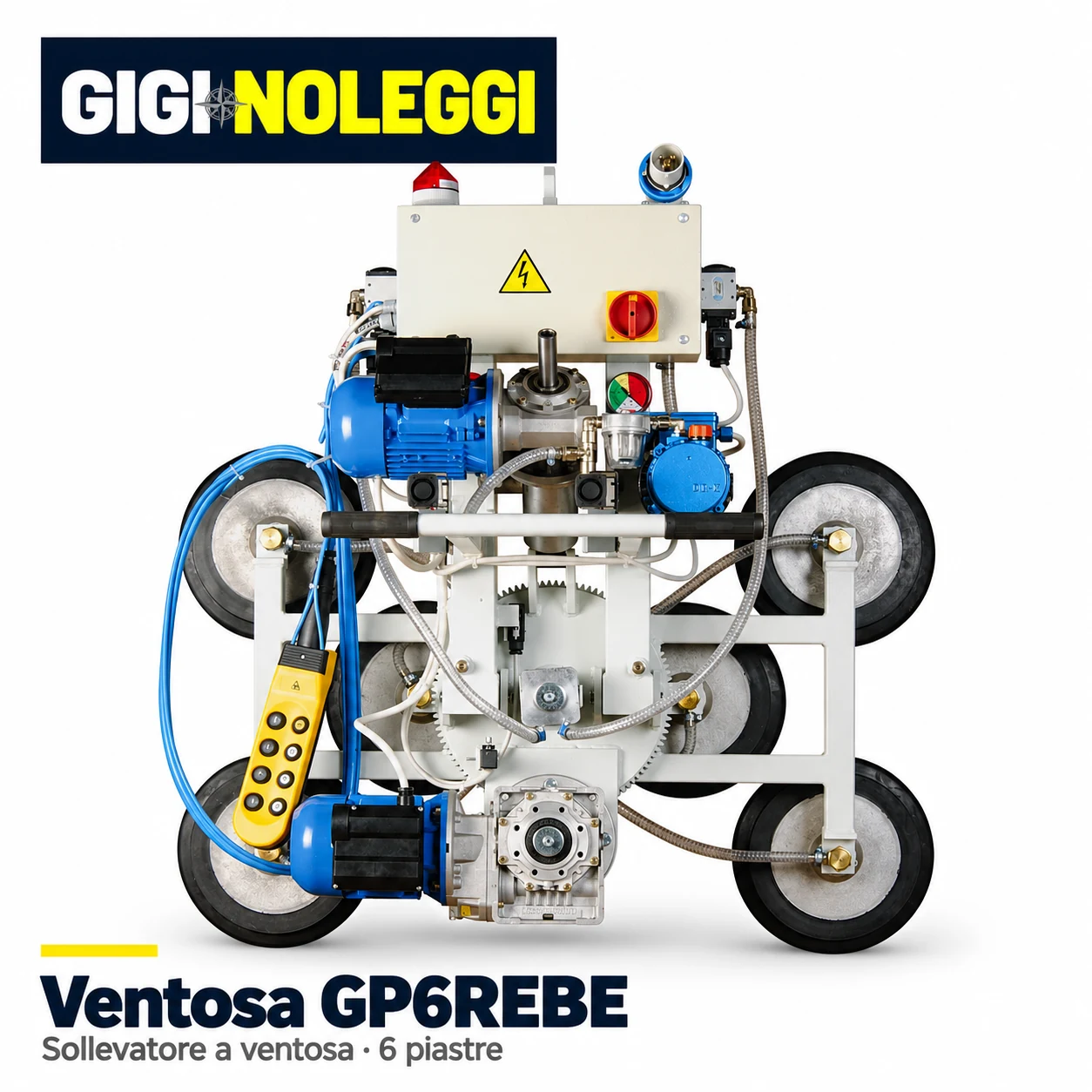 Sollevatori vetri disponibili a noleggio